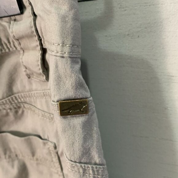 Horny Toad grey athletic chino style pants woman’s size 8 - Picture 10 of 11